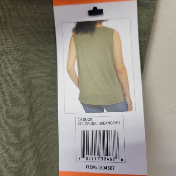 Nautica Sleeveless Basic Knit Tank Top green XXL - Picture 8 of 9